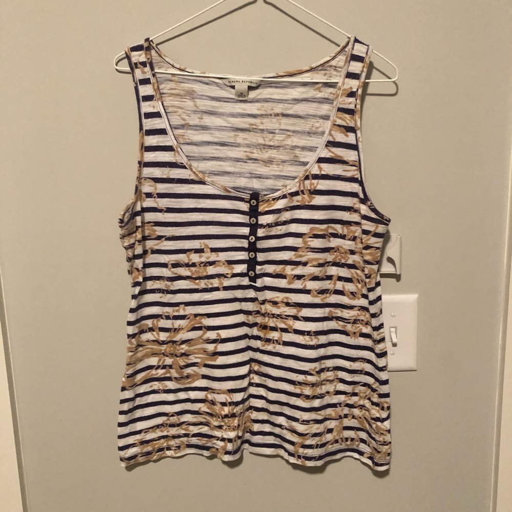 Banana Republic Striped Tank
